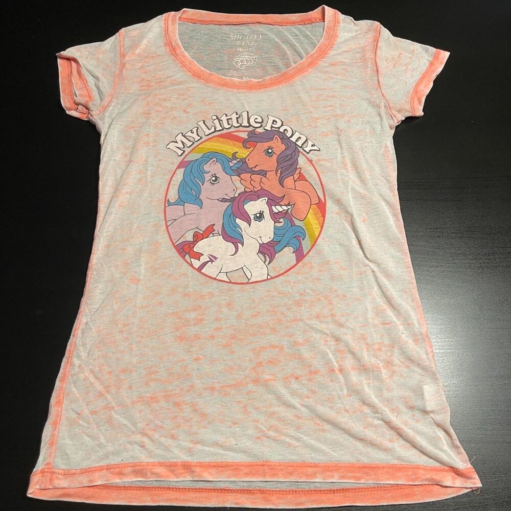 Mighty Fine My Little Pony Mesh Shirt Retro Vibe Size Medium